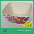 Degradable Rectangular Plastic Bowl